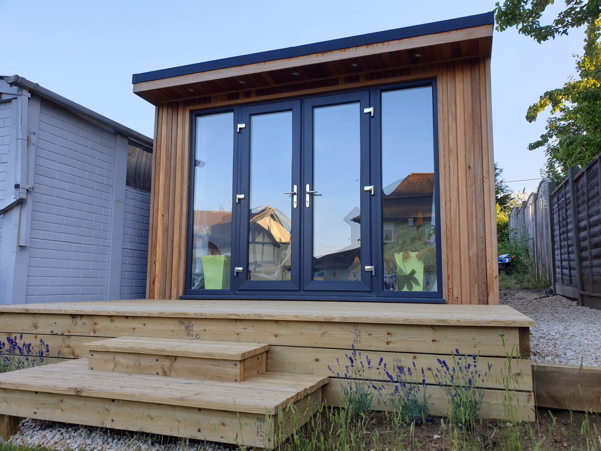 Garden room and decking project 8 in Scotland - Professional services by Glenhaus Garden Rooms